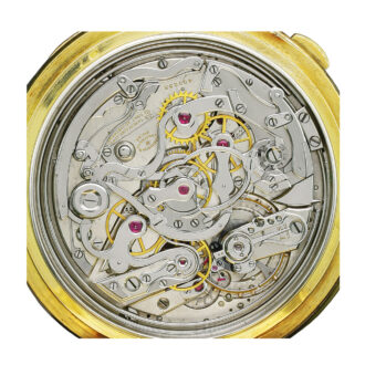 Fine Swiss 18k gold complicated pocket watch Circa 1925