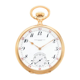 Rare Swiss rose gold open faced lever watch Circa 1912
