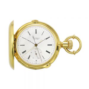 Split chronograph with jumping fifth of a second Circa 1900