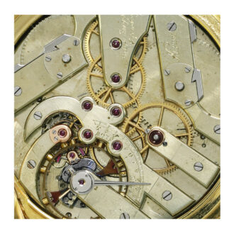 Split chronograph with jumping fifth of a second Circa 1900