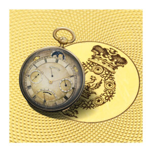 Highly important Swiss 18K gold pair cased watch Circa 1831