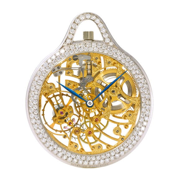 Swiss fine and rare skeletonized lever watch Circa 1975