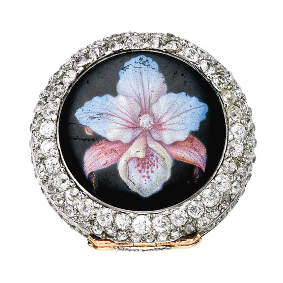 Fine, elegant American platinum pendant watch Circa 1910 Fine, elegant American platinum pendant watch Circa 1910