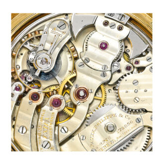 Perpetual calendar repeater with moon phases Circa 1913