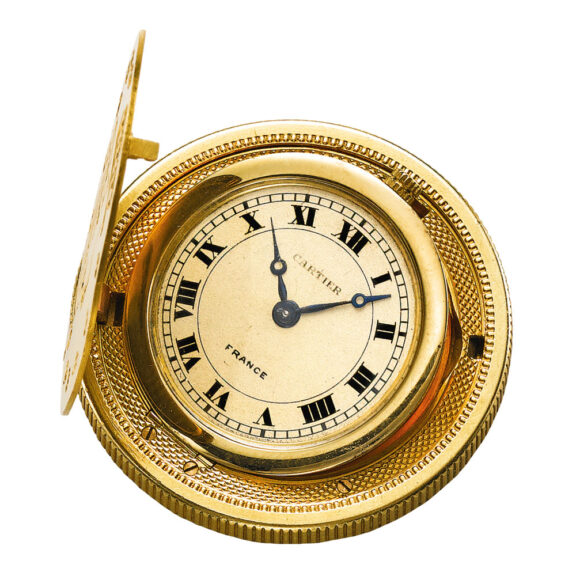 Very fine, rare French/American gold coin watch Circa 1930