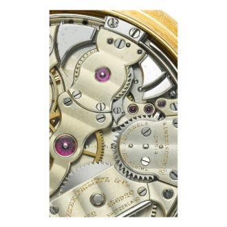 Swiss 18k gold carillon minute repeating lever Circa 1910