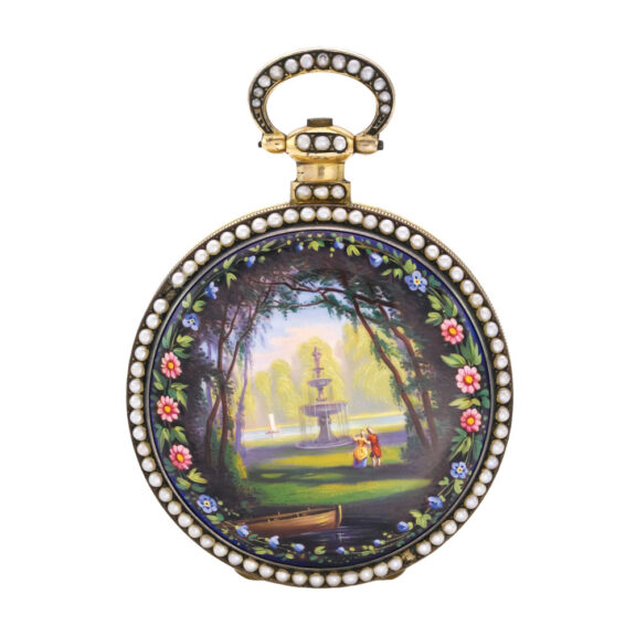 Centre seconds duplex for the Chinese market Circa 1860
