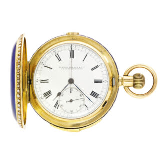 Repeating chronograph for the Chinese market Circa 1890