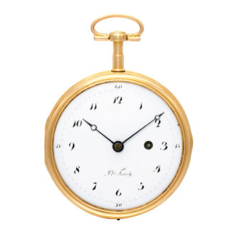 Swiss five motion automaton cylinder watch Circa 1790