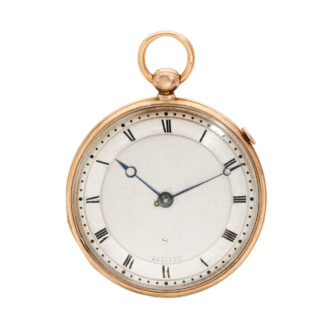 Rare French rose gold quarter repeating watch Circa 1823