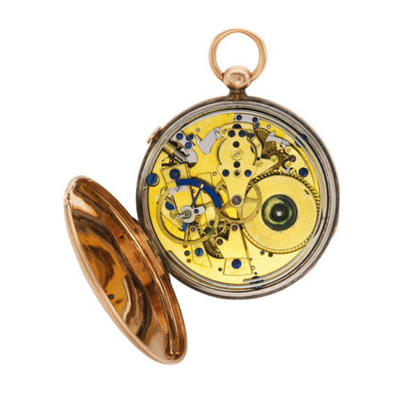 Rare French rose gold quarter repeating watch Circa 1823 Rare French rose gold quarter repeating watch Circa 1823