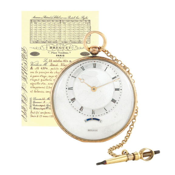 Fine, rare French gold and silver lever watch Circa 1825