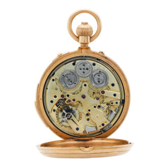Quarter repeater with dead beat centre seconds Circa 1877