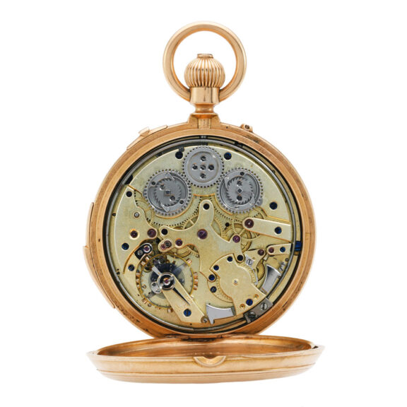 Quarter repeater with dead beat centre seconds Circa 1877 Quarter repeater with dead beat centre seconds Circa 1877