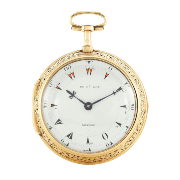 English gold clock watch made for Turkish market Circa 1815