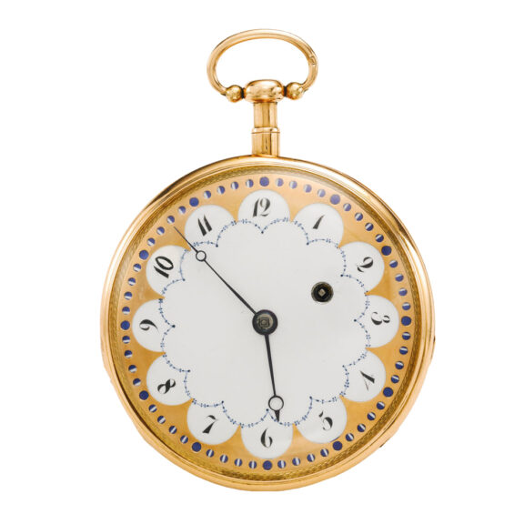 French 18k gold open faced quarter repeater Circa 1880