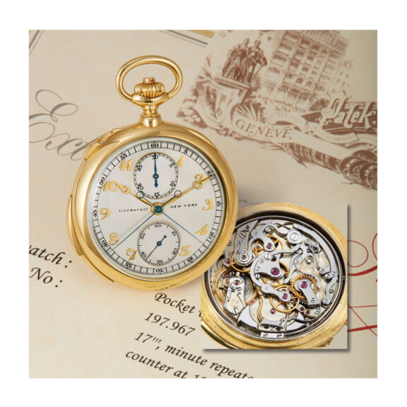 Swiss min. repeating split seconds chronograph Circa 1924