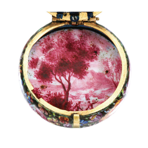 Very fine, rare pair cased gold miniature watch Circa 1675 Very fine, rare pair cased gold miniature watch Circa 1675