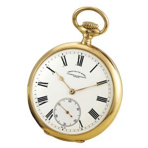 Swiss 18K gold open faced Chronometre Royal Circa 1912