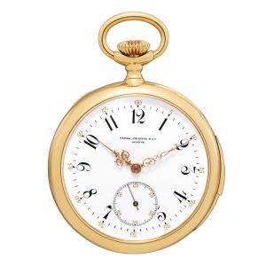 Swiss 18K rose gold minute repeating pocket watch Circa 1890