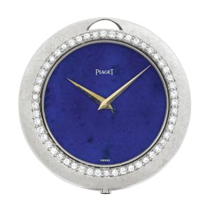 Swiss white gold and diamond-set lever dress watch Circa 1970