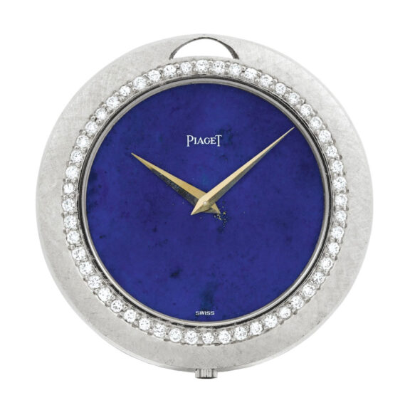 Swiss white gold and diamond-set lever dress watch Circa 1970