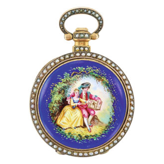 Swiss gilt lever watch made for the Chinese market Circa 1870