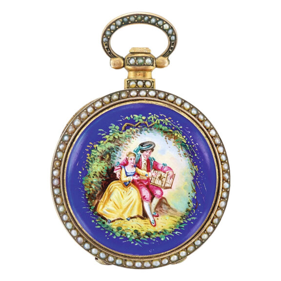 Swiss gilt lever watch made for the Chinese market Circa 1870