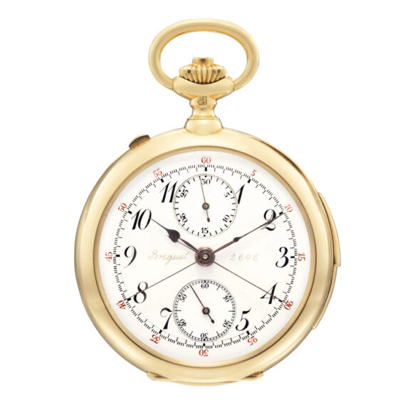 Swiss gold repeating lever with 30-minute register Circa 1916