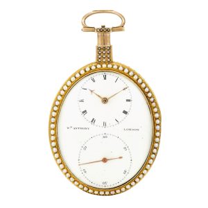 English gold eight-day duplex for the Chinese market Circa 1800