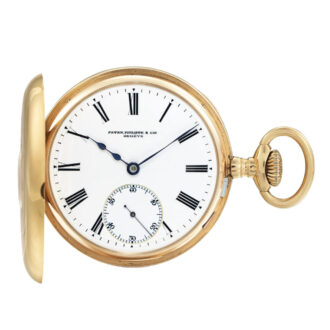 Swiss rose gold half-hunting cased lever watch Circa 1899