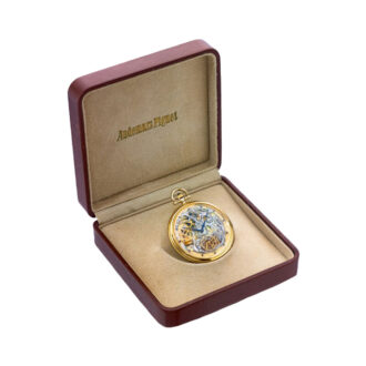 Swiss gold skeletonized minute repeating lever watch Circa 1986