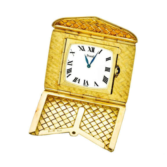 Very fine Swiss 18K gold envelope-form watch Circa 1965