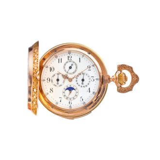 Swiss complicated watch made for the German market Circa 1914