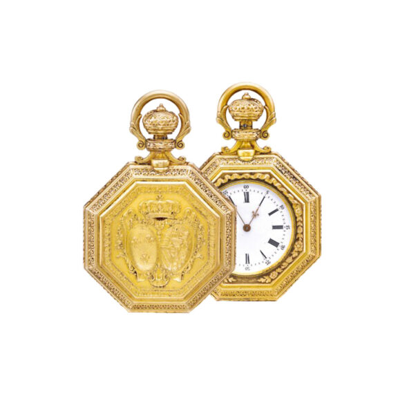 Very fine Swiss 18K open faced lever pocket watch Circa 1870