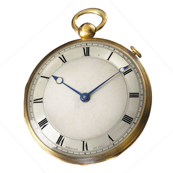 French rose gold quarter repeating cylinder watch Circa 1820