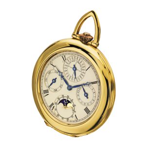 Very fine Swiss gold complicated lever pocket watch Circa 1930