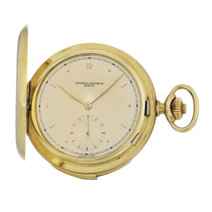 Swiss gold repeating lever with Westminter chimes Circa 1958