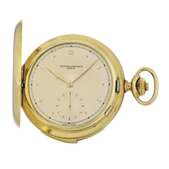Swiss gold repeating lever with Westminter chimes Circa 1958