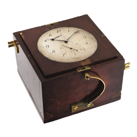 Rare and early French eight-day double boxed chronometer Circa 1815