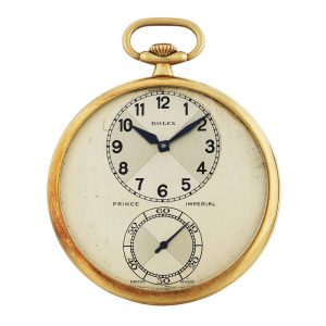 Swiss 18K gold open faced lever pocket watch Circa 1920