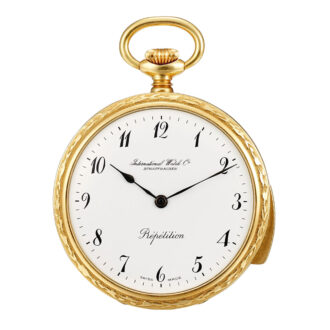 Swiss 18K gold five minute repeating lever watch Circa 1975
