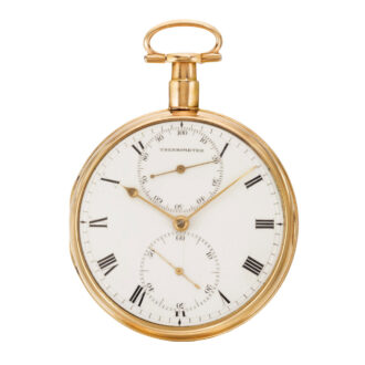 English gold open faced pocket chronometer Circa 1802-1803