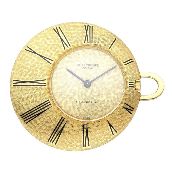 Very fine Swiss 18K gold open faced lever watch Circa 1960