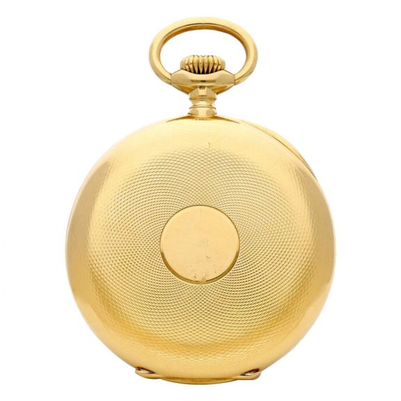 Swiss 18 carat gold open faced lever pocket watch Circa 1910 Swiss 18 carat gold open faced lever pocket watch Circa 1910