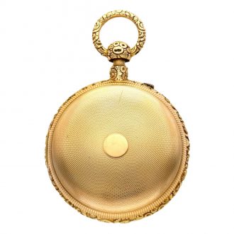 Oversized English gold repeating chronometer Circa 1824