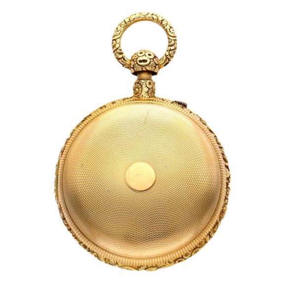 Oversized English gold repeating chronometer Circa 1824 Oversized English gold repeating chronometer Circa 1824