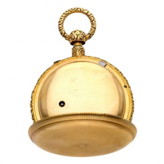 Oversized English gold repeating chronometer Circa 1824