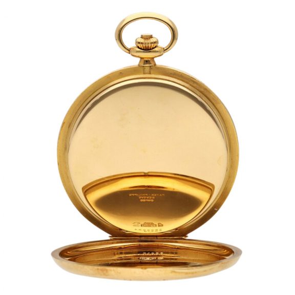 Unique Swiss 18K gold and enamel keyless lever watch Circa 1996 Unique Swiss 18K gold and enamel keyless lever watch Circa 1996