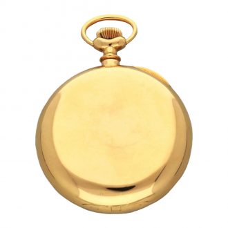Swiss gold hunting cased one minute tourbillon watch Circa 1980